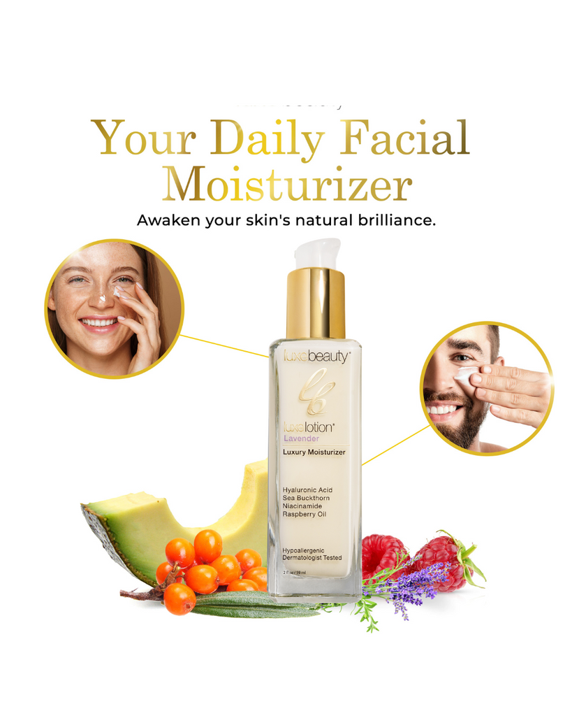 Luxe Lotion Face Moisturizer - 2 oz Lavender Scent