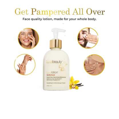 Face, Neck &amp; Hand Moisturizer - Vanilla Scent