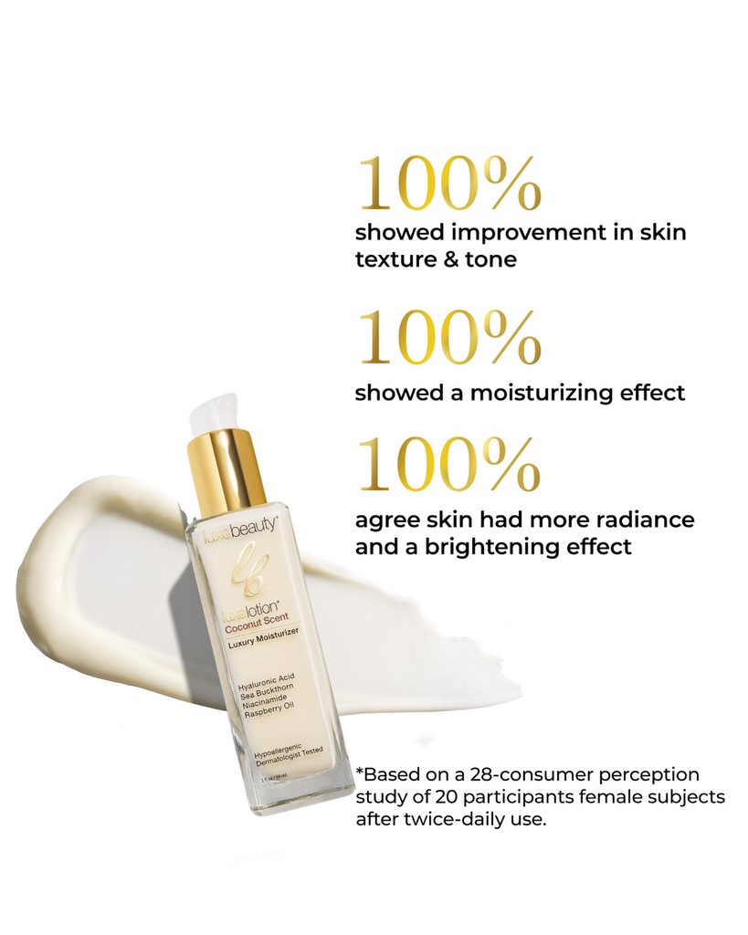 Luxe Lotion Face Moisturizer With Coconut Scent