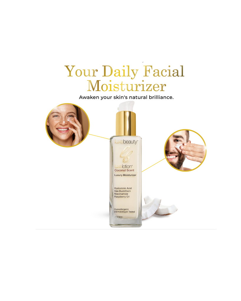 Luxe Lotion Face Moisturizer With Coconut Scent