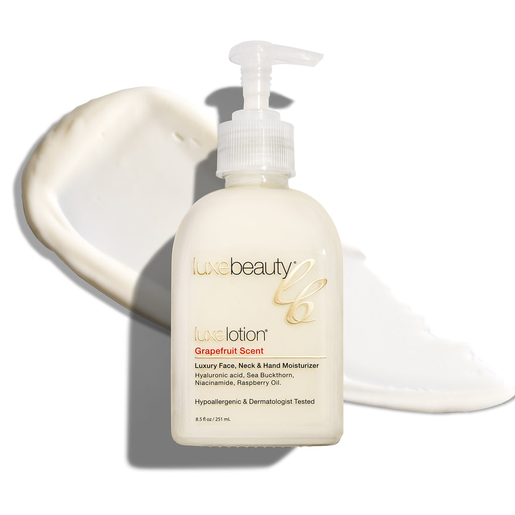 Luxe Lotion Face, Neck & Hand Moisturizer - 8.5 oz Grapefruit Scent