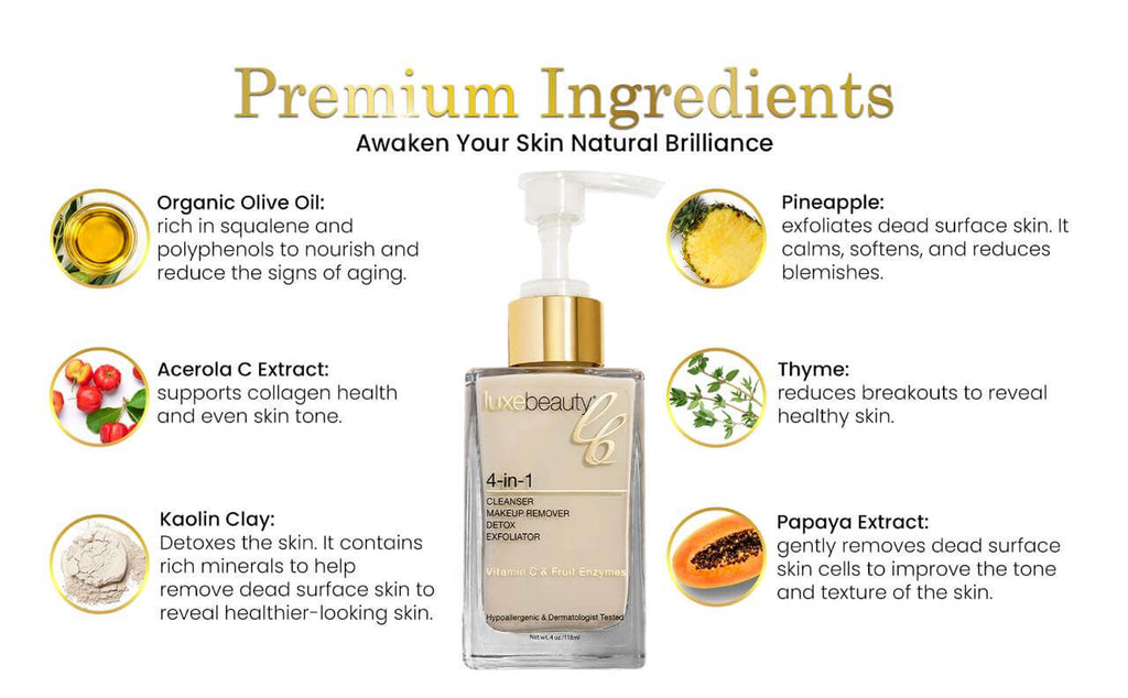 The Ultimate 4 in 1 Vegan Skin Cleanser
