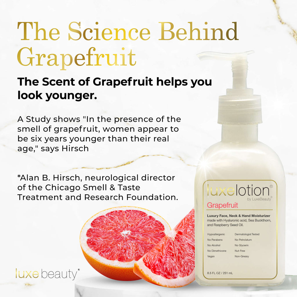 Luxe Lotion Face, Neck & Hand Moisturizer - 8.5 oz Grapefruit