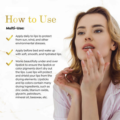 Luxe Beauty Luxe Lips How To Use Instructions