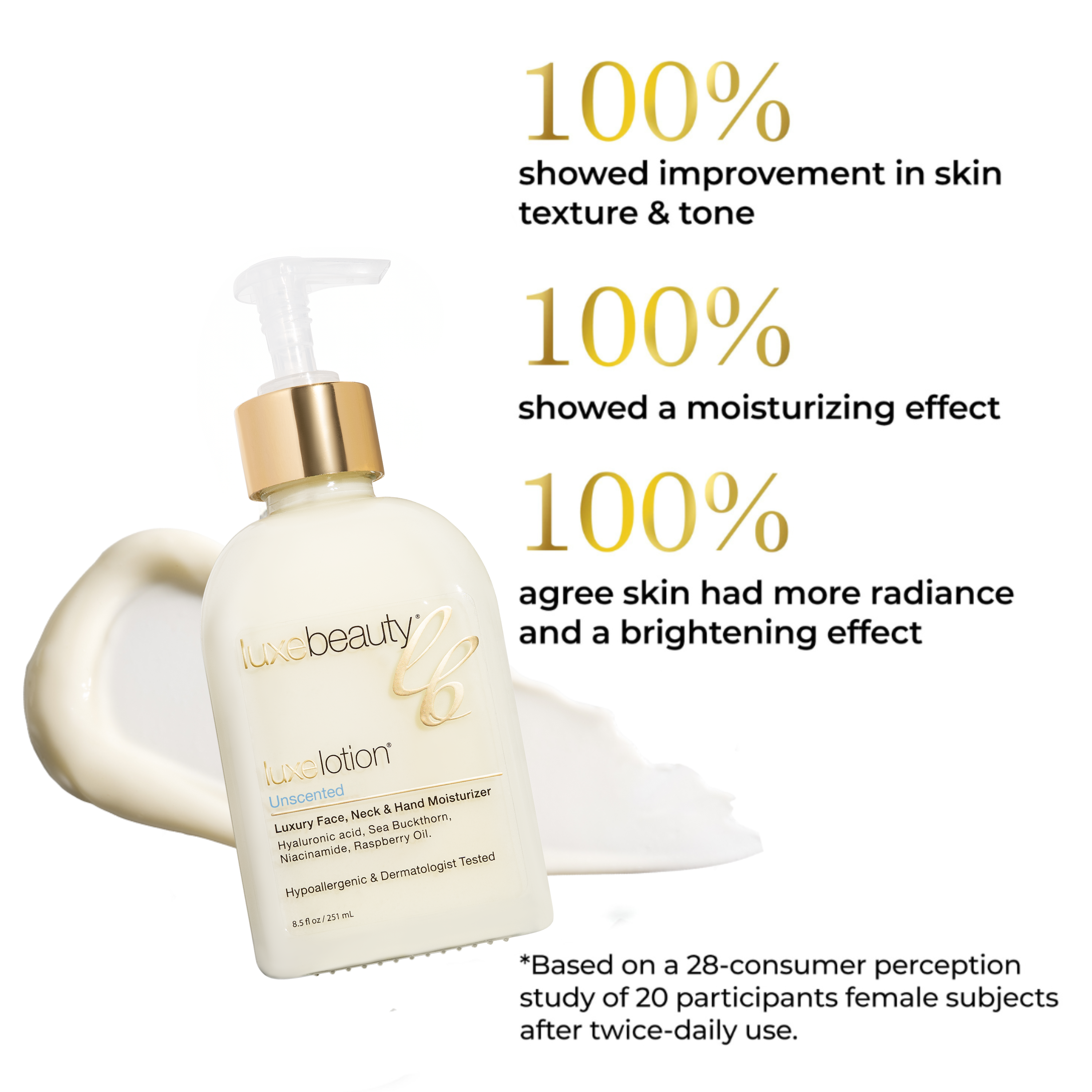 Face, Neck &amp; Hand Moisturizer - 8.5 oz Unscented