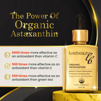 Organic Astaxanthin Supplement | Luxe Beauty