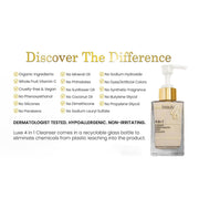 The Ultimate 4-in-1 Vegan Skin Cleanser | Luxe Beauty