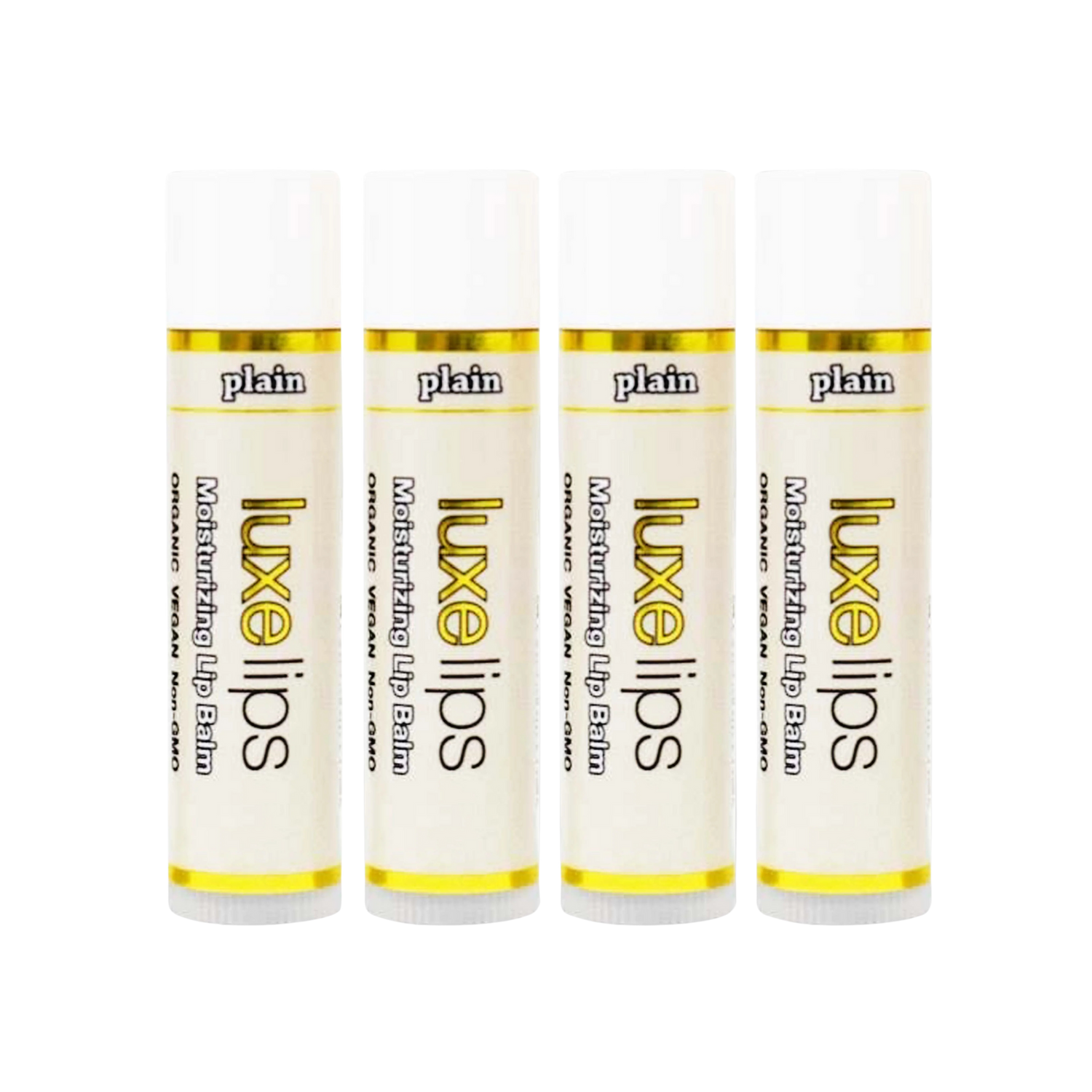 Luxe Lips 4 Pack - All Plain