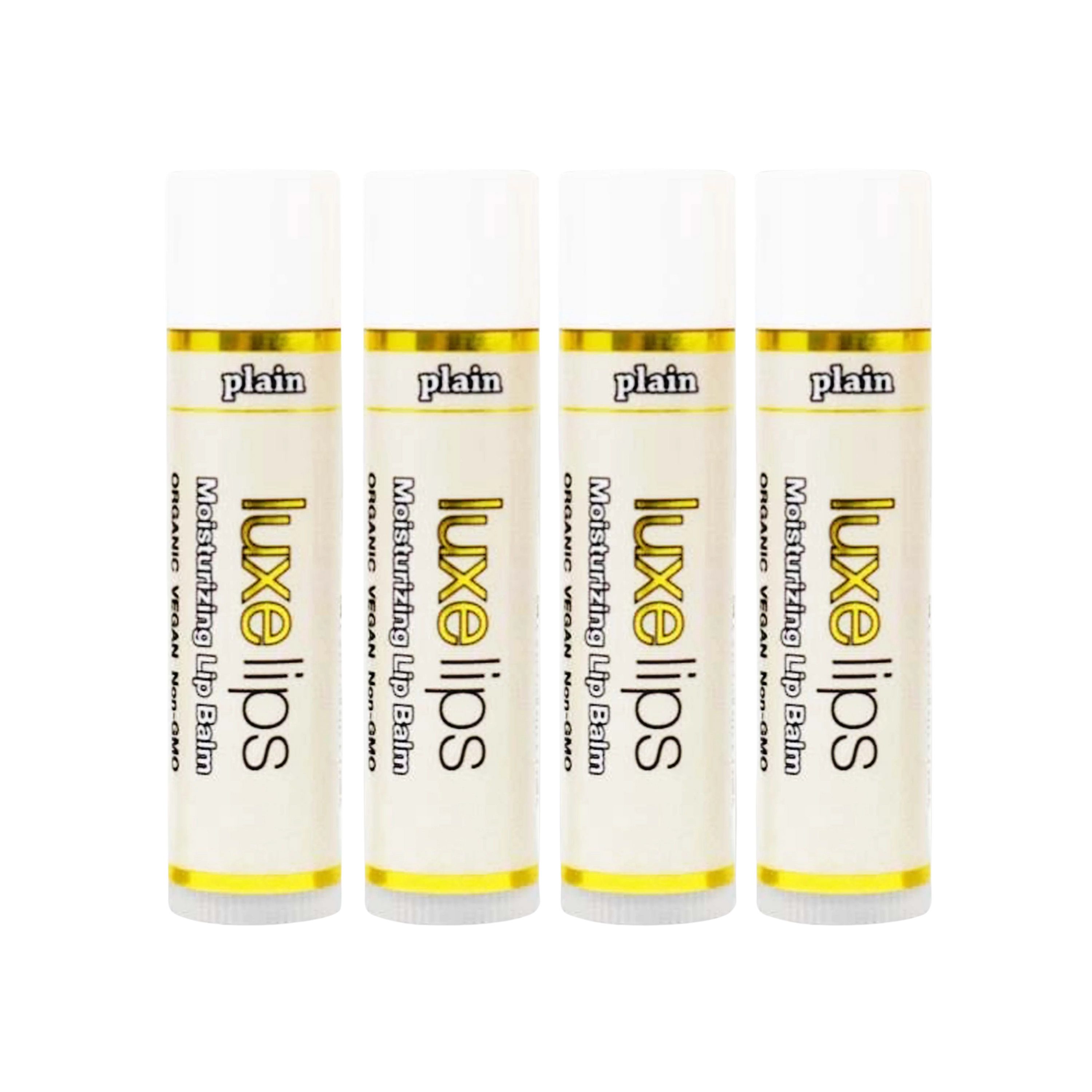Luxe Lips 4 Pack - All Plain