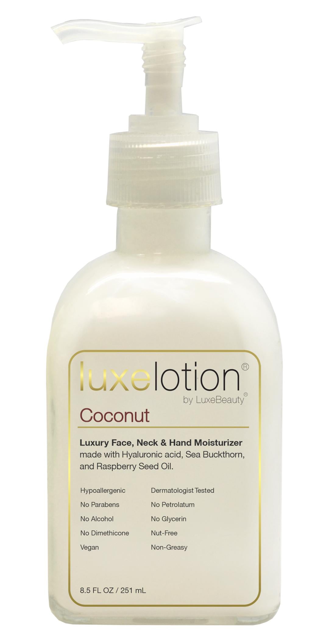 Luxe Non-Comedogenic Moisturizer for Blemish-Prone on Face, & Hands