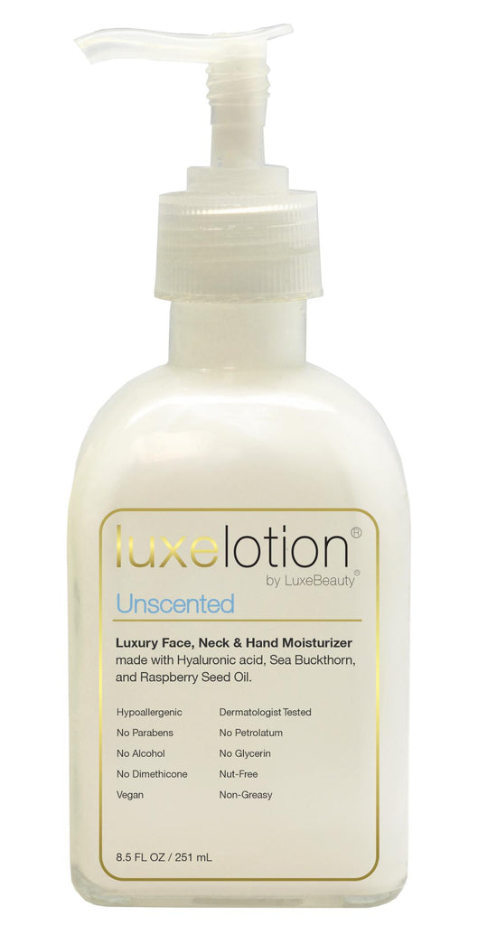 Luxe Lotion Face, Neck & Hand Moisturizer - 8.5 oz Unscented
