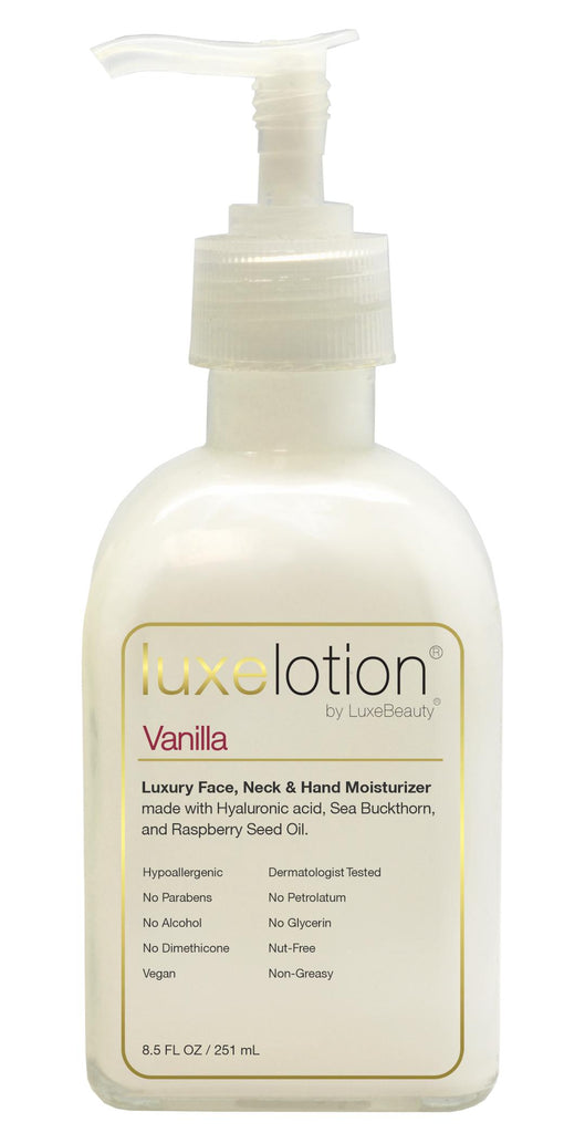 Luxe Lotion Face, Neck & Hand Moisturizer - 8.5 oz Vanilla